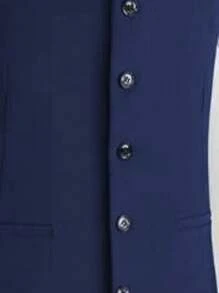 New Men's Slim Fit Suit Vest Korean Style Business Casual Waistcoat Groomsmen Formal Dress Vest