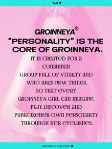 GROINNEYA 漫畫睫毛 5對人造水貂毛睫毛動漫假睫毛自然妝容假睫毛延伸化妝工具 (SY08) - 黑色 - 查看 10