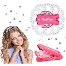 Blinger Gemas Engrapadora De Brillos Para Cabello Bling - Rosa - Ver 1