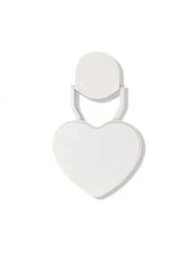 1 PC Trắng ABS Đa Năng Xoay 360 Độ Có Thể Gập Lại Dính Điện Thoại Gắn Với Giá Đỡ Chiếc Nhẫn Để Bàn - trắng - Xem 6