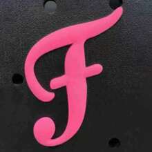 1pc Pink Letters For Beach Bag Decorative Charm Insert Bag Accessories Beach Bag Accessories For Women's Rubber Beach Handbag EVA Bag Personalized Handbag 3D Letters DIY Your Bag(LetterA-Z)  Beach Accessories Rubber Beach Bag