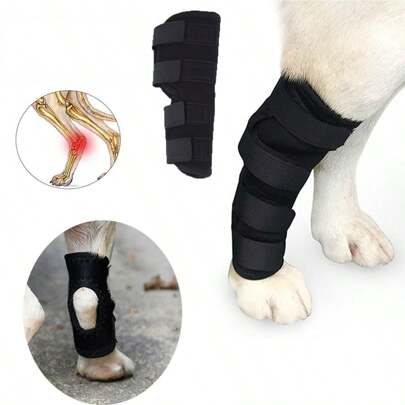  1/2Pcs Prevent Chew Licking Hock Joint Arm Support Hold Bandages Sleeve Dog Leg Brace For Pet Knee Injury Sprains Recovery Protection