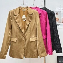 Women Two-Piece Outfits - 玫紅色 - 查看 4
