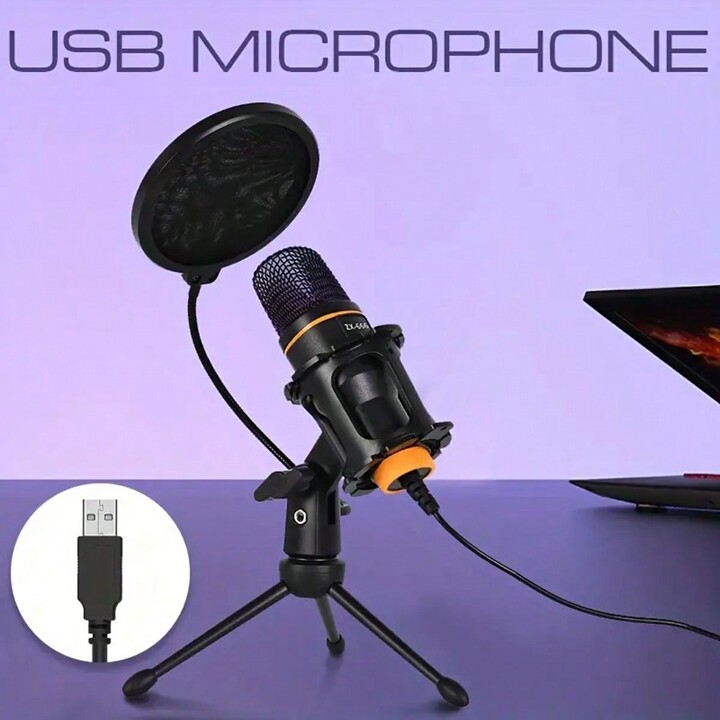 Gooermi ZX666-3.5 Condenser Mic - High Quality Gaming Microphone
