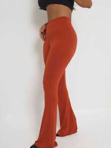 Women Pants - 紅陶 - 查看 4