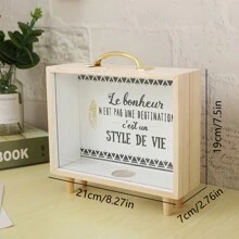 1入組存錢罐創意桌面裝飾飾品 - 彩色 - 查看 4