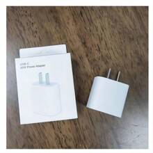 Adaptador Tipo C 20w Para iPhone 11 12 Pro Cubo Carga Rápida - Blanco - Ver 2