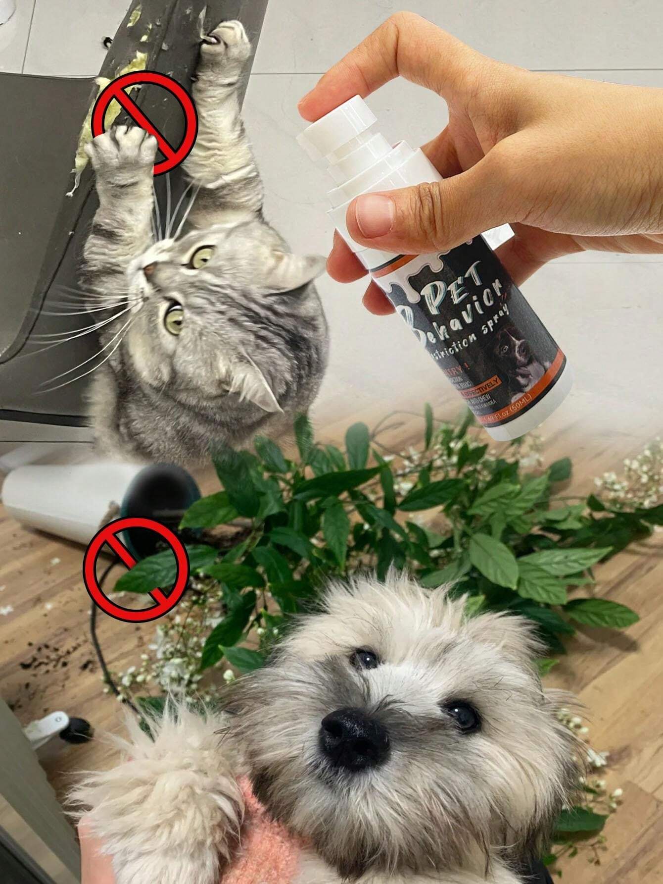 petstoral 1pc Bitter Spray For Dogs No Chew Spray Dog & Cat Deterrent SprayBest No Bite