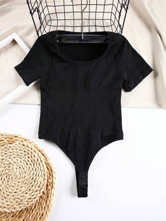 Smooth And Slim Fitting Women's Fitted Waistband Breathable Exercise Fitness Shapewear