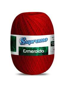 Linha Supremo Esmeralda 460 Metros (Mesma Espessura Anne) - Vermelho - Visão 1
