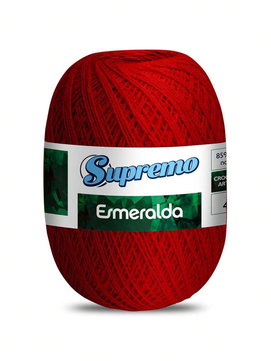 Linha Supremo Esmeralda 460 Metros (Mesma Espessura Anne) - Vermelho - Visão 1