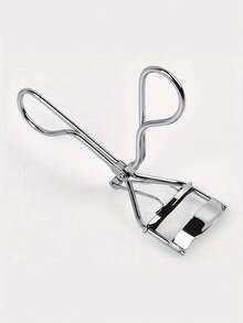 Rizador de pestañas plateado con diseño de girasol sin resorte - Plateado - Ver 2