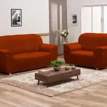 Charm Of Detail Sofa Covers - Terracota - Ver 1