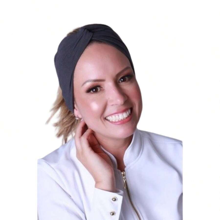 Faixa de Cabelo Turbante Feminina - Modelo Headband