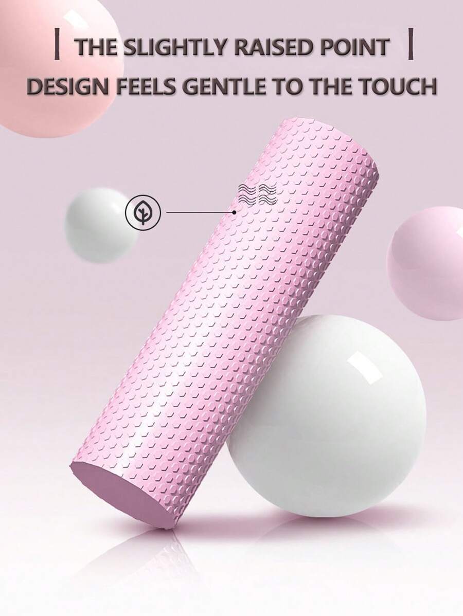 1pc EVA Solid Yoga Massage Pole, Foam Shaft Slim Thighs Slim Calfs