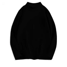 Feminina Masculina Blusa Camiseta LISA UNISSEX Manga longa Gola alto  100% Algodão