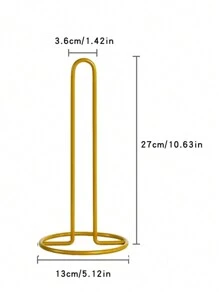 1pc, Table Top Kitchen Paper Roll Rack Paper Towel Rack Kitchen Paper Napkin Rack Hanging Rack Cabinet Plastic Wrap Storage Rack Kitchen Items Kitchen Accessories Kitchen Tools