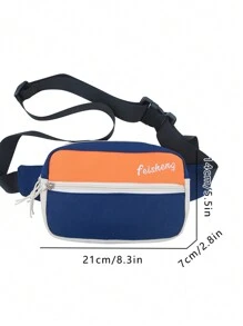 Men Chest Bag, Sporty & Casual Crossbody Shoulder Bag, Small Backpack, Phone Pouch And Waist Pack For Men Fanny Sling Bum Work Weekend Travel Camping Summer Gym Vacation Holiday Carry On Kpop Business White Personalised Gifts Men Boyfriend Dad Husband College Bag Hot - White - View 9