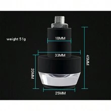 Luces De Giro Led Luces Para Puños Motocicleta Doble Color,Luz direccional para motocicleta, enchufe de barra de agarre para barra de marcador lateral estroboscópico, extremo de manillar LED, mango de motocicleta, enchufe de agarre lateral, accesorio para lámpara de marcador lateral, paquete de 2 - blanco+amarillo - Ver 6