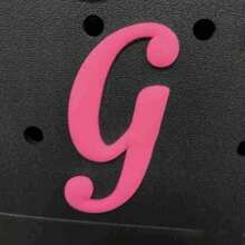 1pc Pink Letters For Beach Bag Decorative Charm Insert Bag Accessories Beach Bag Accessories For Women's Rubber Beach Handbag EVA Bag Personalized Handbag 3D Letters DIY Your Bag(LetterA-Z)  Beach Accessories Rubber Beach Bag