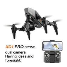 XD1 Drone de juguete mini quadcopter con cámara controlado por control remoto, despegue/aterrizaje con un solo botón, giros 3D, 1/2/3 opciones de batería, accesorios, regalo de Navidad/Día de Acción de Gracias - dron XD1 - Ver 6