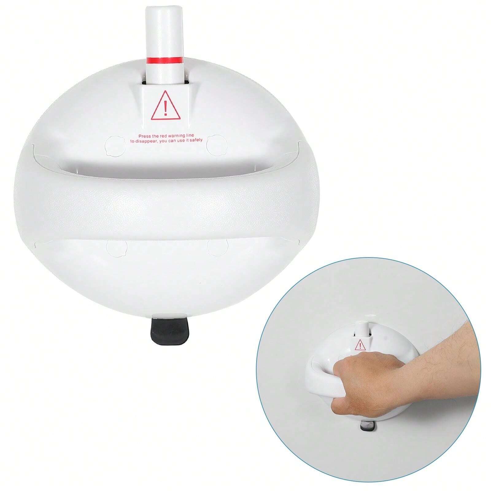 Transform Your Bathroom Safety Set Of 2 Powerful Suction Cup Grab Bars