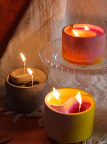 1 pieza Molde de vela Yin Yang, Molde de jabón Taijitu de aromaterapia, Molde de resina epoxi, Moldes de silicona decorativos para manualidades de fundición de resina DIY para fiestas