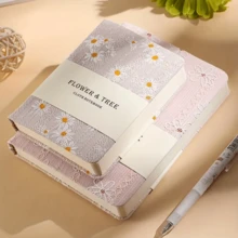 Libreta de mano simple, un cuaderno altamente atractivo, exquisito y lindo de tela, un pequeño libro de bolsillo de tela - Multicolor - Ver 2