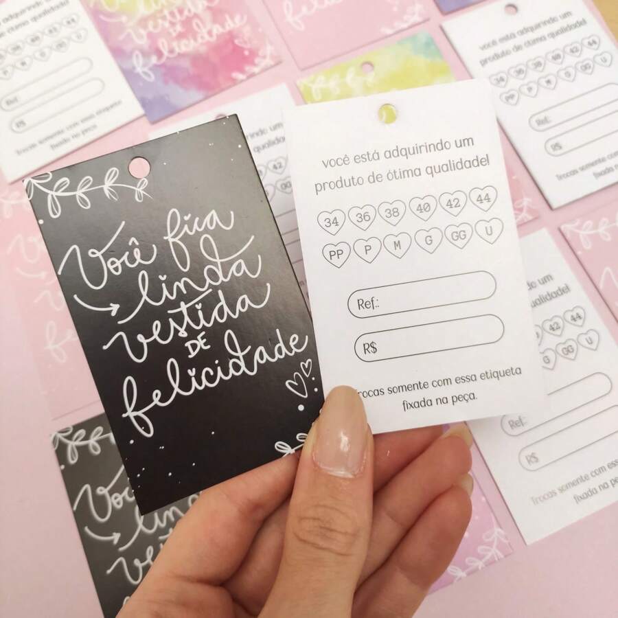 Label Stickers - أسود - مشاهدة 1