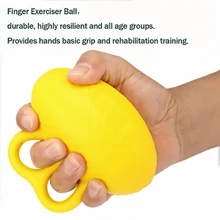 Palla da esercizio per le dita - Rafforza la presa della mano, allevia lo stress, migliora la forza delle dita - Accessori palestra antistress, Deportes, Gimnasio, Esercizi in casa