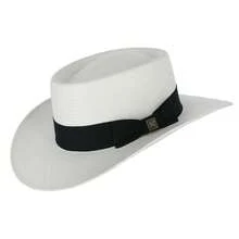 Kenny K Men's Toyo Gambler Hat With Wide Band - White - View 2