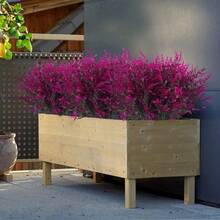 5 Count Nhân tạo Hoa oải hương Hoa giả Chống tia cực tím , Nhân tạo Nhựa Trong nhà Và Ngoài trời Treo Thực vật Sân vườn Hiên nhà Cửa sổ Khung trang trí Nhà  Lễ cưới Nhà nông Đồ trang trí - Màu tím - Xem 11