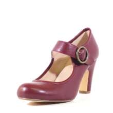 Madeline Mary Jane Heels - RUST - View 10