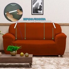 Charm Of Detail Sofa Covers - Terracota - Ver 3
