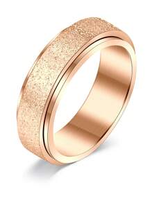 CIZME 1pc/Set Anxiety Ring For Women Fidget Anxiety Rings For Anxiety Rotatable Spinner Rings For Anxiety Stress Relieving Anxiety Rings Spinner Women Stress Roller Rings Anxiety Spinner Ring Size 6-10