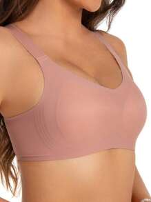 2pcs Wireless Jelly Bra, Comfortable And Invisible, For Side Breast Control - Multicolor - View 7