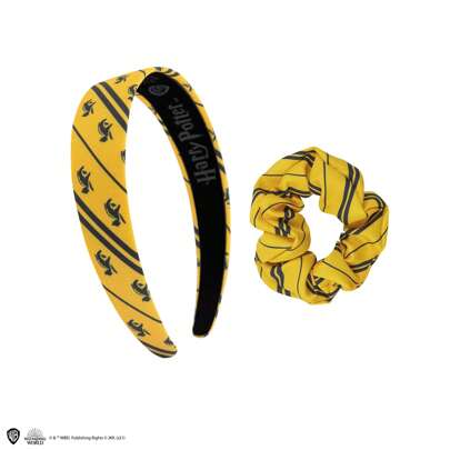 Cinereplicas Wizarding World Hufflepuff Headband Scrunchy Set Of 2  (Classic) Headband Accessories