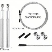 Crossfit Jump Rope Professional Speed Bearing Skipping For Fitness Workout Training Equipement MMA Boxing Home Exercise - Black - View 2