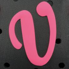 1pc Pink Letters For Beach Bag Decorative Charm Insert Bag Accessories Beach Bag Accessories For Women's Rubber Beach Handbag EVA Bag Personalized Handbag 3D Letters DIY Your Bag(LetterA-Z)  Beach Accessories Rubber Beach Bag