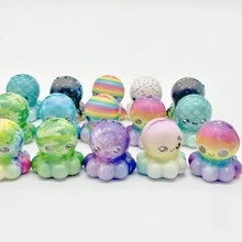 16 CÁI Đồ chơi bạch tuộc mini Đồ chơi PU Squishy đầy màu sắc Dễ thương Bạch tuộc dễ thương Đồ chơi động vật Quà tặng bên Quà tặng sinh nhật vui vẻ Trang trí ngón tay PU Đồ chơi cảm giác Bóp đồ chơi Trò chơi Giải thưởng Đồ chơi Đồ chơi Giáng sinh - Nhiều màu - Xem 4