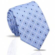 1pc Men's Classic Striped & Polka Dot Handmade Tie, Formal Business Necktie, Suitable For Banquet & Evening Formal Wear, Work & Professional Attire, Casual Italian/British Retro Style Accessories