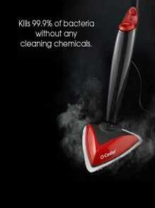 Miếng lau nhà hơi nước thay thế tương thích với O-Cedar, miếng lau nhà bằng sợi nhỏ khô và ướt kép có móc và vòng - Xám - Xem 7