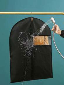 5 Pieces Set Suit Dust-Proof Bags With Window Hanging Garment Storage Bags For Shirts, Suits, Dresses, Coats Portable Clothing Protective Bag For Bedroom, Closet, Dormitory, Home Storage Decorations Decor Festival Decor Room Decor Home Decor Bed Room Decor Dress Pants Shoes Jeans Boots Skirt Bedroom, Organizer, Home Storage, White T Shirt Women, Black Pants Women, Ladies Winter Clothes, Dress, - Multicolor - View 4