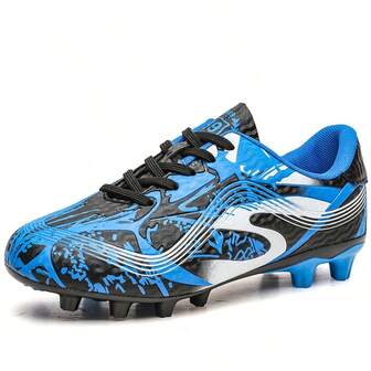 Ungdom Långa Dubbar Brutna Naglar Utomhussport Träning Fotbollsskor 32-45