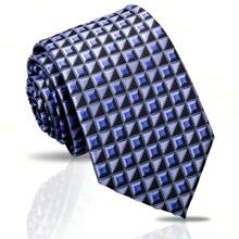 1pc Men's Classic Striped & Polka Dot Handmade Tie, Formal Business Necktie, Suitable For Banquet & Evening Formal Wear, Work & Professional Attire, Casual Italian/British Retro Style Accessories