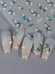 2 piezas Pegatinas de arte de uñas con diseño de flores de primavera/verano, hojas verdes, encantos de uñas autoadhesivas, calcomanías adhesivas de manicura para decoración DIY pegatinas de uñas
pegatinas uñas
uñas pegatina
calcomanías para uñas decoración de uñas pegatinas de uñas pegatinas para uñas etiqueta engomada - Multicolor - Ver 7