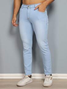 Men Pants - Màu xanh nhạt - Xem 6