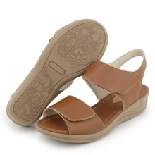 Women Platforms & Wedge Sandals - Camel - Ver 3