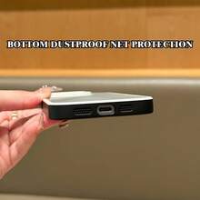 1 Máy Tính Màu Đen Laser Va Chạm Màu CD Họa Tiết Chống Rơi Chống Trơn Trượt Vỏ Điện Thoại Tương Thích Với IPhone - màu đen - Xem 10