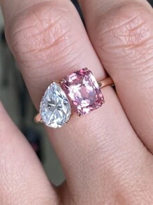 1只時尚個性化女戒適合聚會和約會